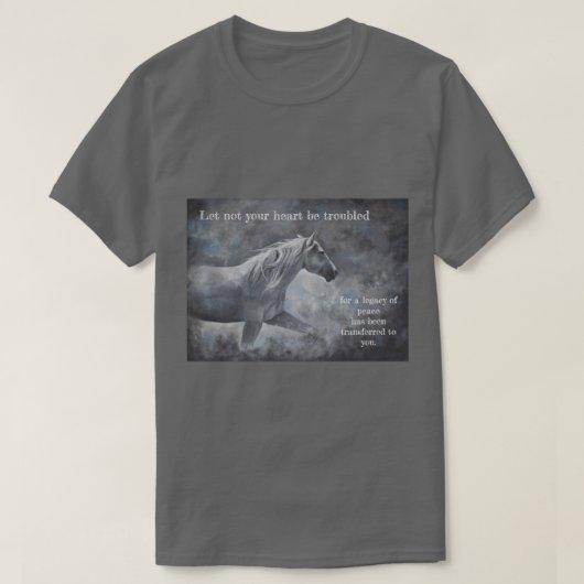 T-shirt Inspirationnel du Cheval Blanc (Design devant)