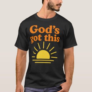 T-shirt Inspirationnel et chrétien mignon - Dieu a ceci