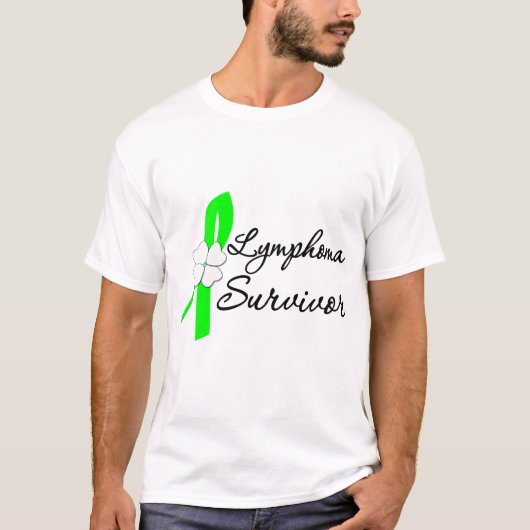 T-shirt Inspirations de survivant de lymphome (Devant)
