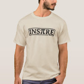 T-shirt INSPIRE avec Pi Math Conception de Pun (Devant)