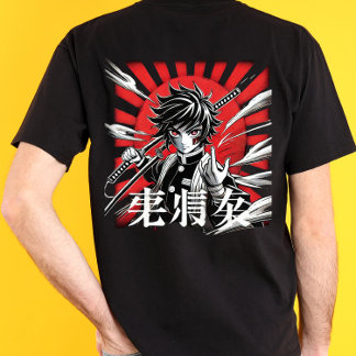 t-shirt inspiré d'anime et de manga