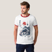 T-shirt inspiré de la Corée du Sud (Devant entier)