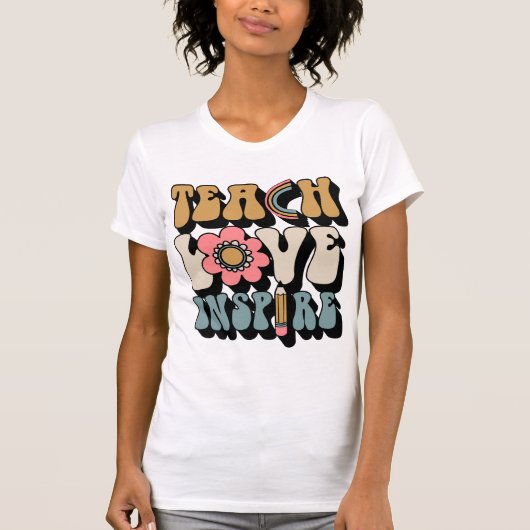 T-SHIRT INSPIRE DE L'AMOUR (Devant)