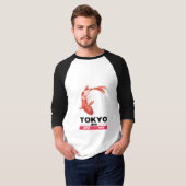 T-shirt inspiré de Tokyo, Japon (Devant entier)