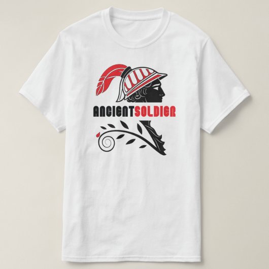 T-shirt inspiré des anciens soldats (Design devant)
