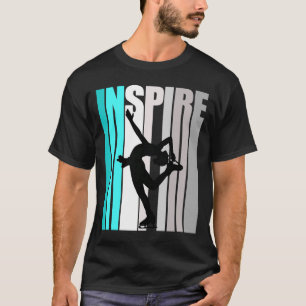 T-shirt Inspire Ice Skating Girl Season Instructor Ice Ska