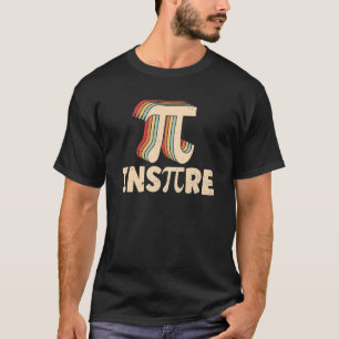 T-shirt Inspire Pi Symbole Cool Rétro Mathématiques Vintag