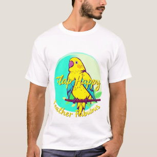 T-shirt inspirée par les oiseaux pour la nature et