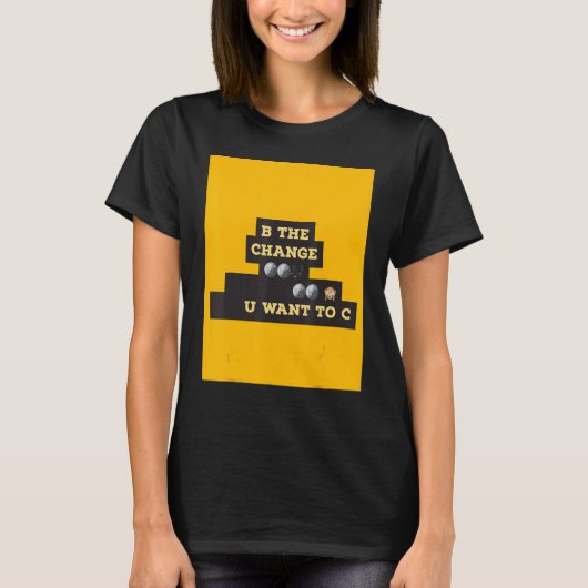 T-shirt Inspirer la modification (Devant)