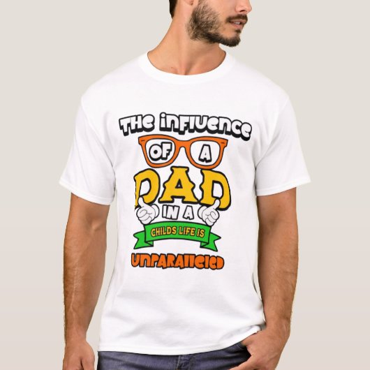 T-shirt Inspirer la paternité : (Devant)