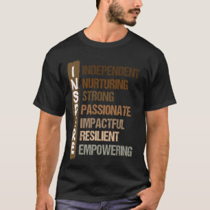 T-shirt Inspirer l'acronyme Melanin Empowerment Histoire n