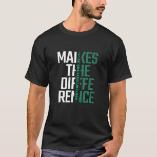 T-shirt Inspirer le changement - Faire la différence Tee