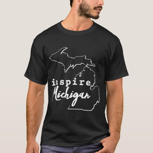 T-shirt inspirer Michigan Inspirational Home State Pride (Devant)