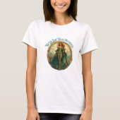 T Shirt Inspirerend Verlies nooit uw moed (Voorkant)