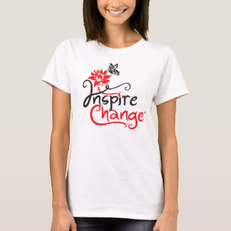 T-shirt Inspirez le bébé de dames de changement - la