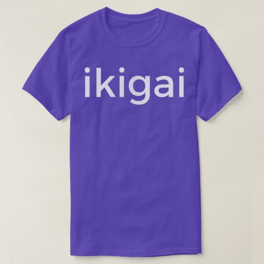 T-shirt Inspiring Basic - Ikigai (Design devant)