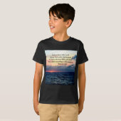 T-SHIRT INSPIRING ROMANS 8:28 DESIGN (Devant entier)