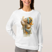 T-shirt inspiring women with an engaging nature (Devant)