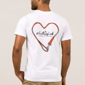 T-shirt InstaDogWalk Logo Leashed Tee (Dos)