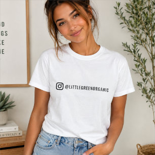 T-shirt Instagram   Votre nom Instagram