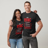 T-shirt Installateur CVC Technicien CVC (Unisexe)