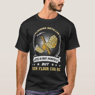 T-shirt Installateurs de tapis Carreaux Installer Plancher
