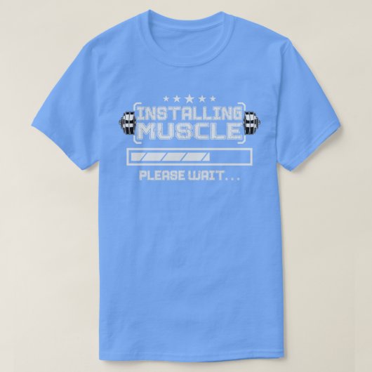 T-SHIRT INSTALLATION DE LA PARODE MUSCLE (Design devant)