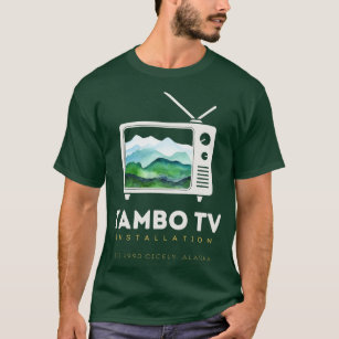 T-shirt Installation de téléviseur Tambo Exposition Nord S