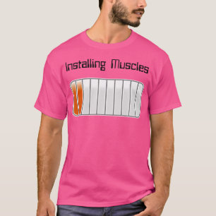 T-shirt Installation des muscles 20 - Muscle de musculatio