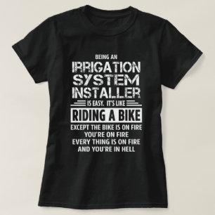 T-shirt Installation du système d'irrigation