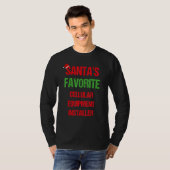T-shirt installer Funny Pajama Christma (Devant entier)