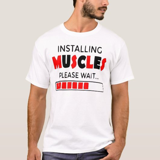 T-shirt Installing Muscles (Devant)