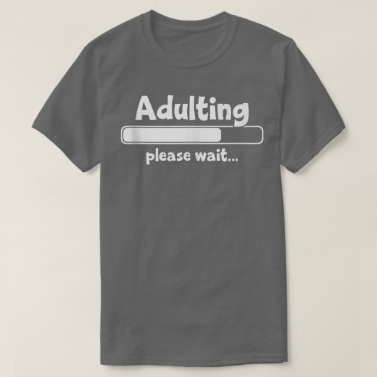 T-shirt Installing Muscles Loading Please Wait Men Funny G (Design devant)