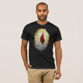 T-shirt Instead of Cursing the Darkness Light a Candle (Devant entier)