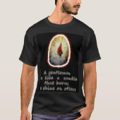 T-shirt Instead of Cursing the Darkness Light a Candle (Devant)