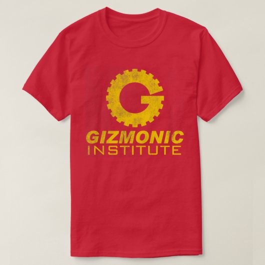 T-shirt Institut Gizmonique en détresse (Design devant)