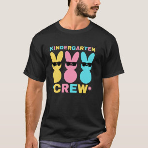 T-shirt Institutrice de maternelle Équipage Lapins mignons