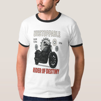 T-shirt Instoppable - Rider of Destiny Motorcycle Graphic
