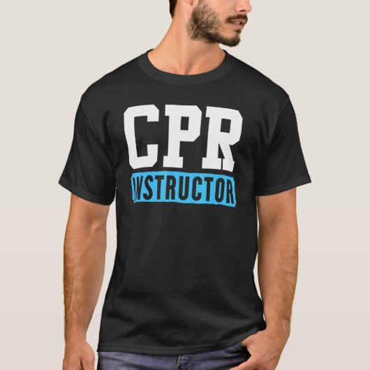 T-shirt Instructeur Cpr (Devant)