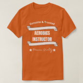 T-shirt Instructeur d'aérobic Véritable ampli Trusted (Design devant)