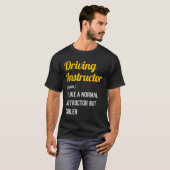T-shirt Instructeur de conduite amusant (Devant entier)