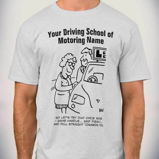 T-shirt Instructeur de conduite école de conduite Apprendr