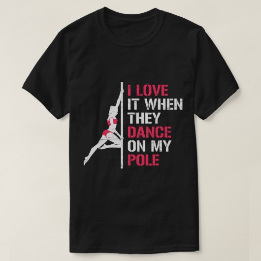 T-shirt Instructeur de danse de danse de la danseuse (Design devant)