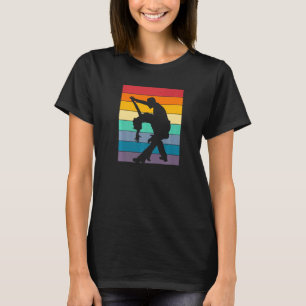 T-shirt Instructeur de danse de Salsa Vintage en détresse