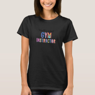 T-shirt Instructeur de gym le plus mignon du monde Entraîn