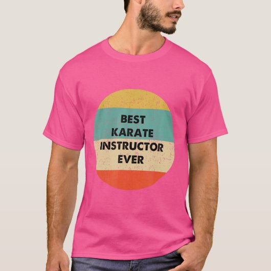 T-shirt Instructeur de karaté (Devant)