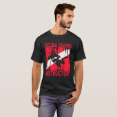 T-shirt Instructeur de plongée sous-marine (Devant entier)