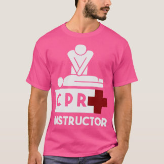T-shirt Instructeur de RCR Croix-Rouge pour hommes et femm