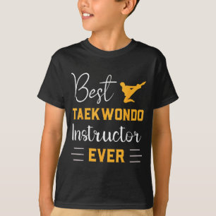 T-shirt Instructeur de Taekwondo Ever Martial Arts