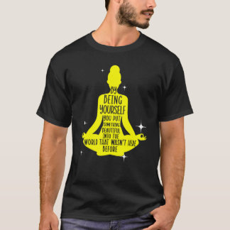 T-shirt Instructeur de yoga Méditation spirituelle Fitness